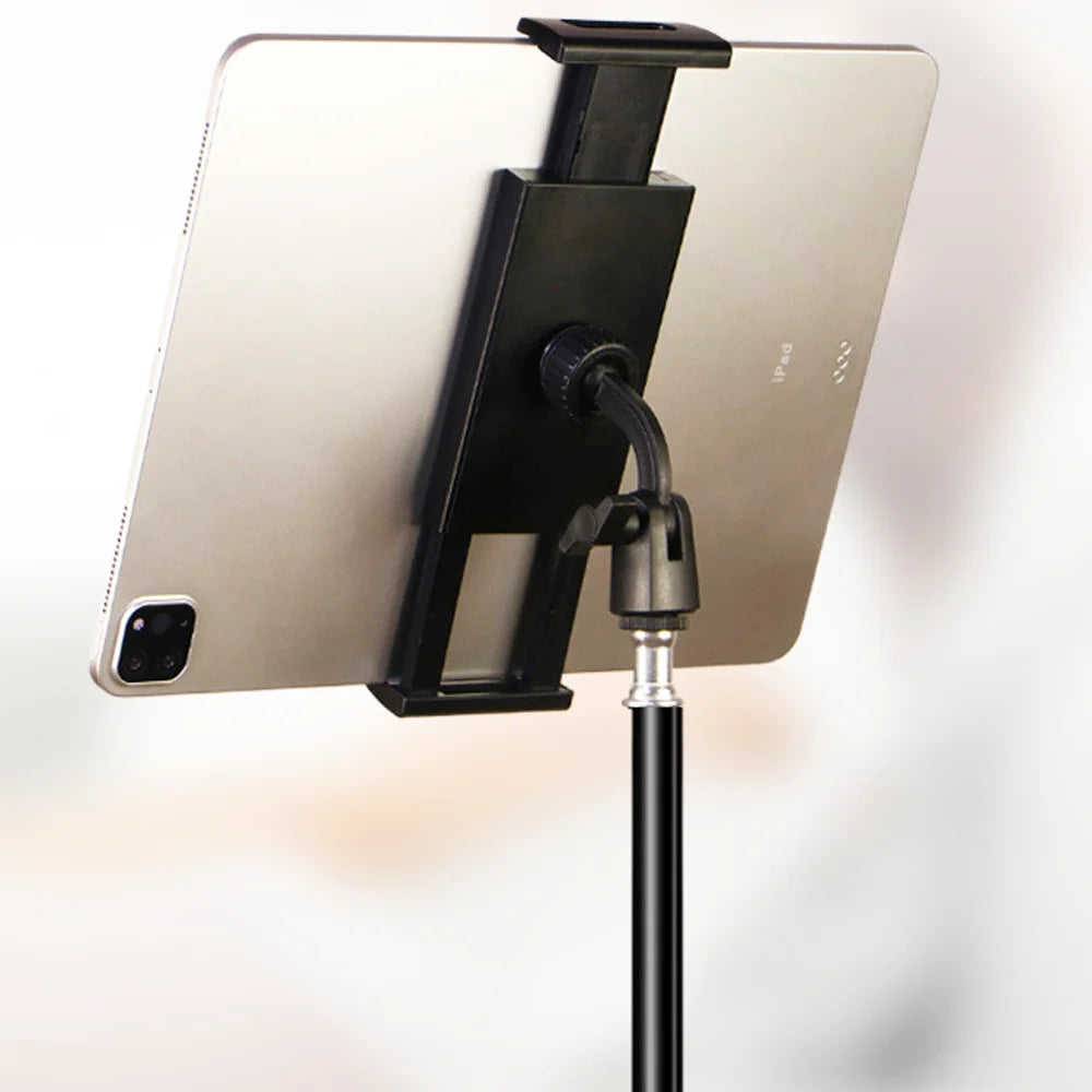 Adjustable Tablet Tripod Floor Stand Holder Live Mount Support for 4-13 inches for iPad Air Pro 12.9 Lazy Holder Bracket Support