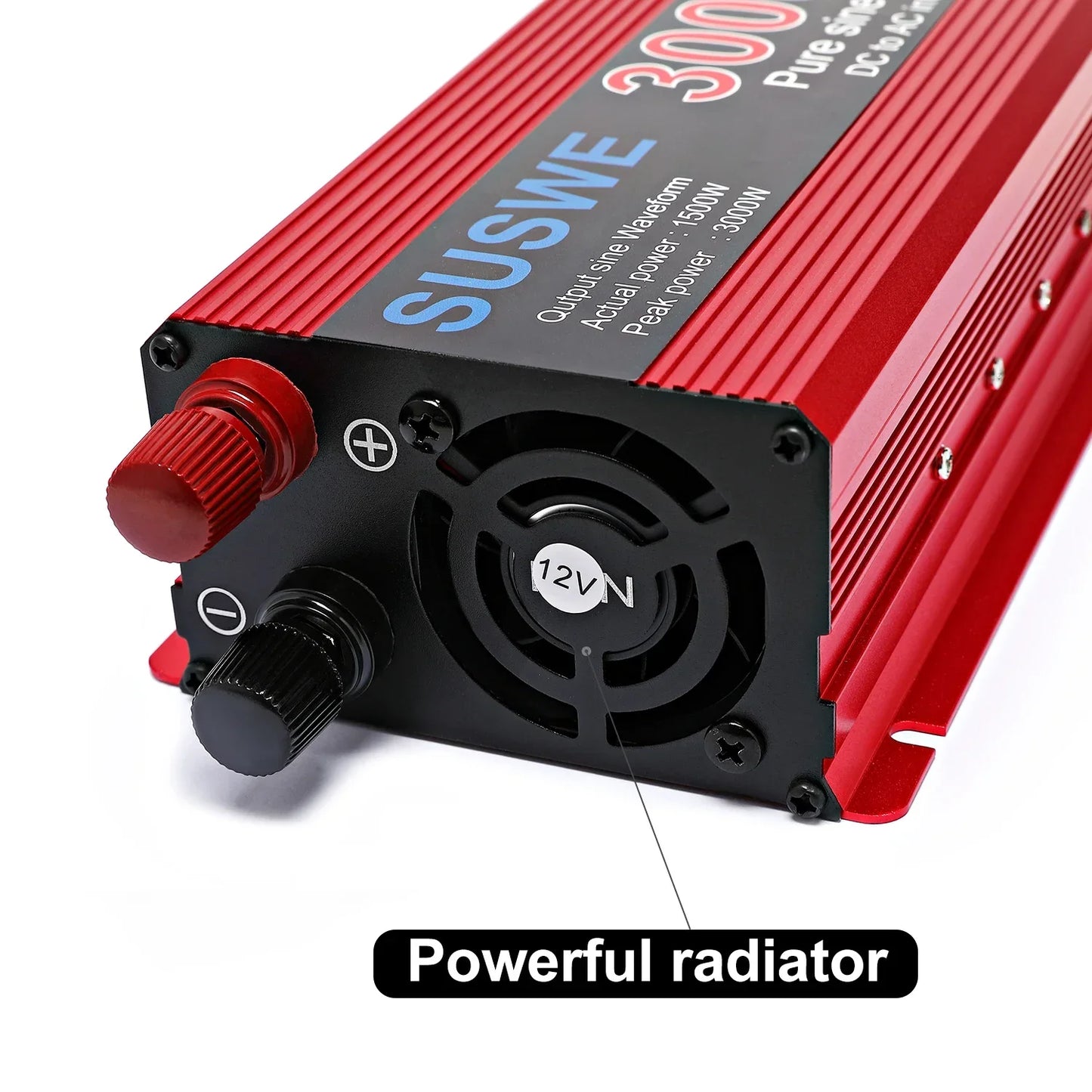 NEW Pure Sine Wave Inverter 1000W 2000W 2200W 3000W DC 12V 24V To AC 220V 110V  Voltage 50/60HZ Solar Car Inverters