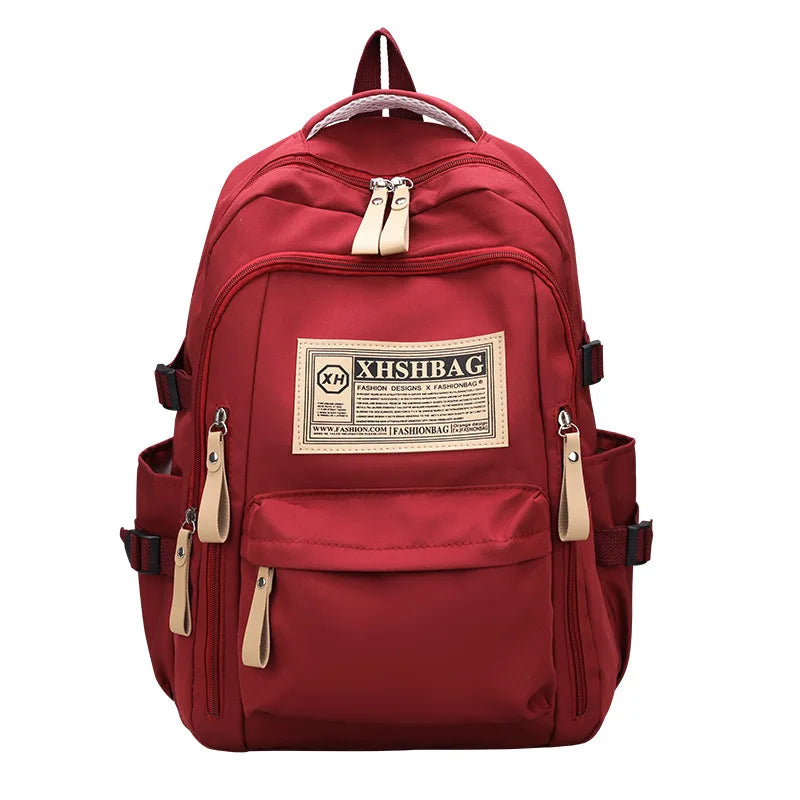 Girls schoolbags large capacity boys junior high school backpacks elementary school students college backpack