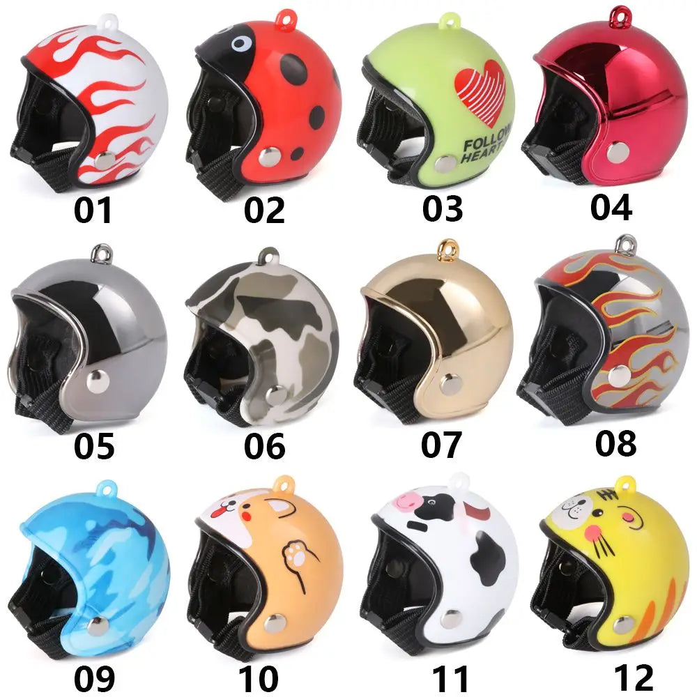 Funny Chicken Helmet Pet Protective Gear Sun Rain Protection Helmet Costumes Accessories Bird Hens Small Pet Supplies